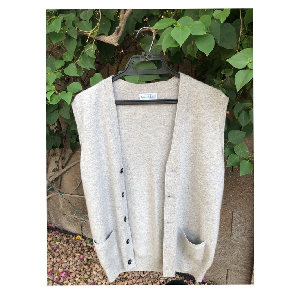 🐿VINTAGE Bullock & Jones Cashmere Vest